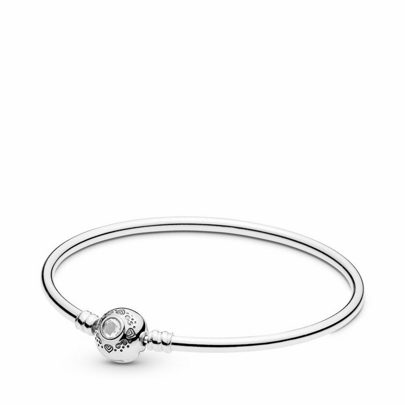Pandora Disney, Princess Jasmine & Aladdin Bangle Bracelet Silver Egypt KG4628109